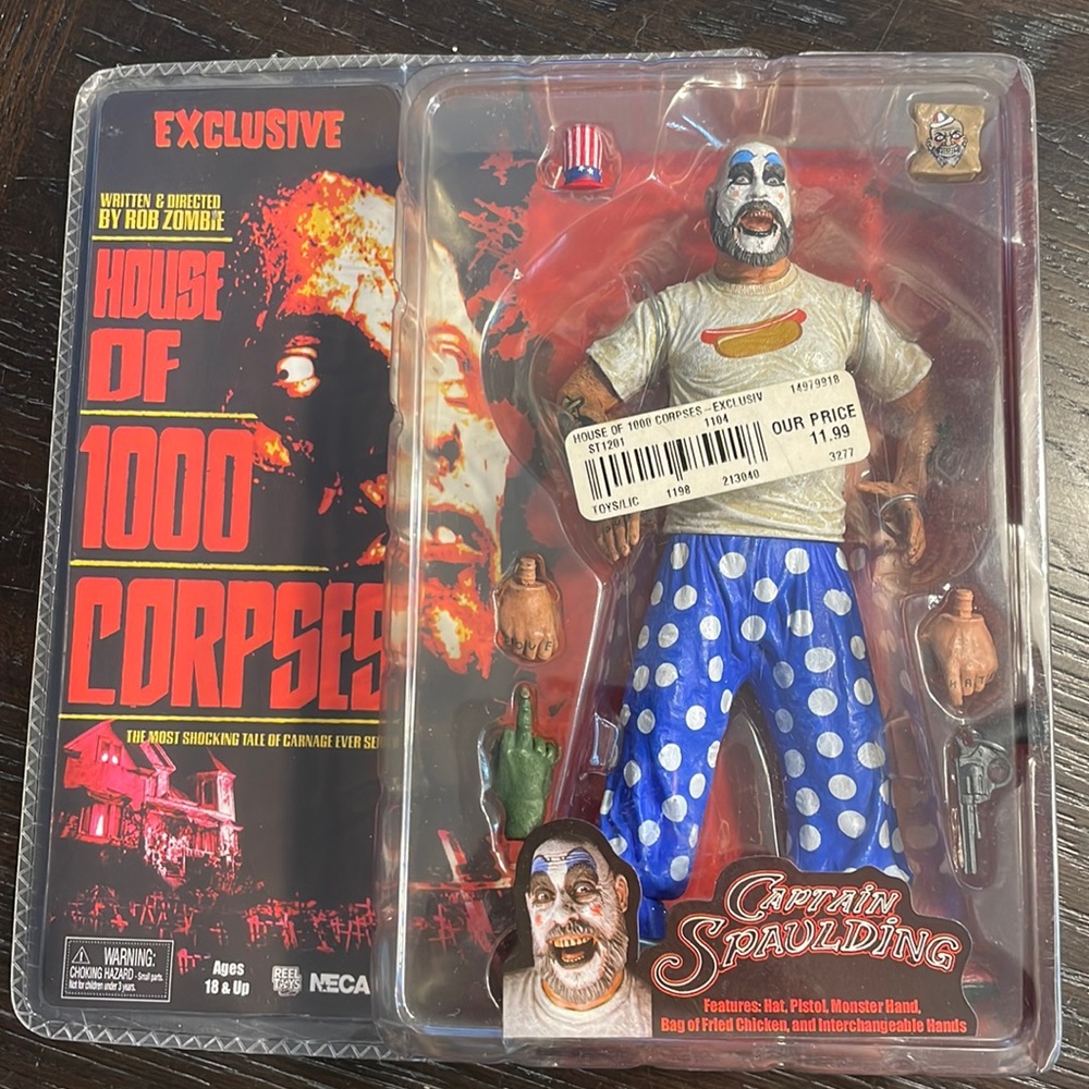 Today only price! Rob Zombie’s House of 1000 Corpses-Captain Spaulding